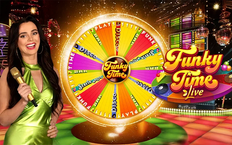 Essayez le jeu sur le thème de la musique Funky Time sur la plateforme 1win.